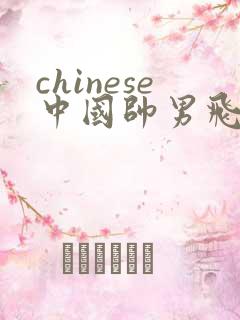 chinese中国帅男飞机