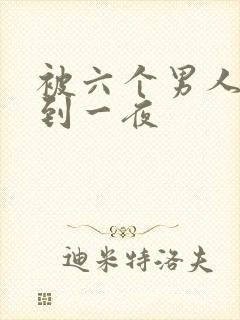 被六个男人躁J到一夜