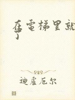 在电梯里就开始了