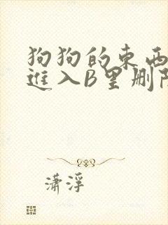 狗狗的东西直接进入B里删除