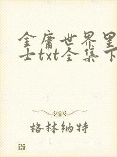 金庸世界里的道士txt全集下载