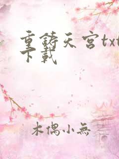 重铸天宫txt下载