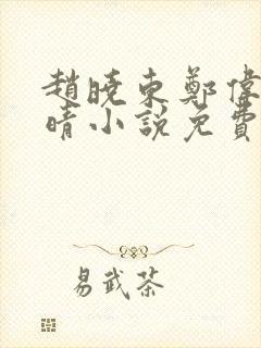 赵晓东郑伟吴雪晴小说免费阅读