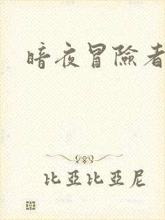暗夜冒险者指南