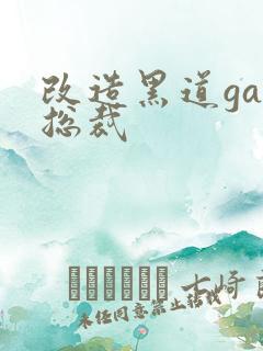 改造黑道gay总裁