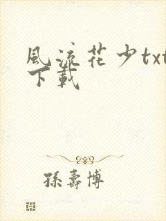 风流花少txt下载