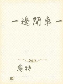 一边开车一边做