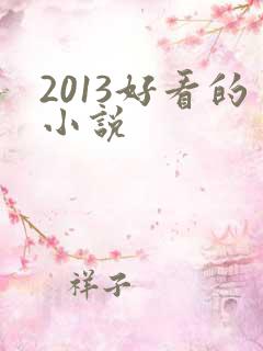 2013好看的小说