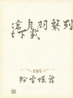 沧月羽系列txt下载