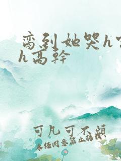 脔到她哭h宫交h高干