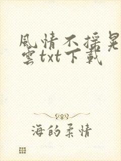 风情不摇晃百度云txt下载