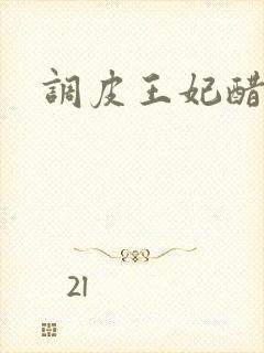 调皮王妃醋王爷