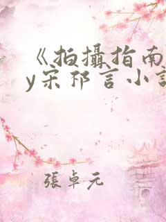 《拍摄指南》by宋祁言小说