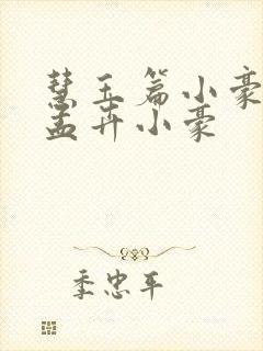 慧玉篇小豪续上孟卉小豪