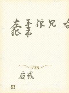 左手狼兄 右手狐弟