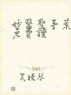 妙医圣手叶皓轩免费读