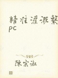 精准灌溉系统npc