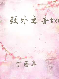 弦外之音txt