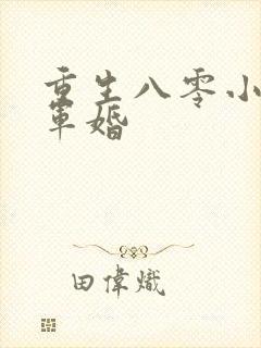 重生八零小媳妇军婚