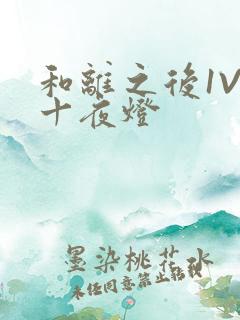 和离之后1V1十夜灯