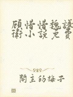 顾惜惜魏谦锦衣卫小说免费阅读