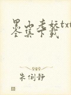 黑山老妖txt全集下载