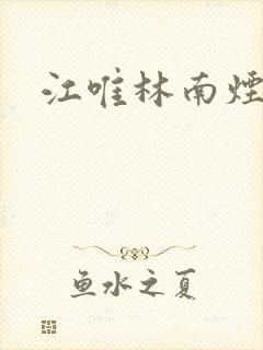 江唯林南烟
