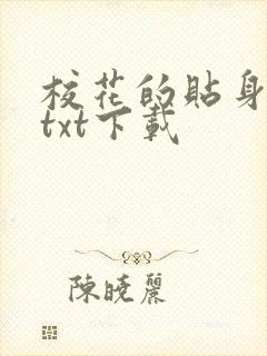 校花的贴身保镖txt下载