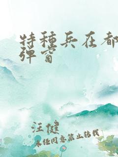 特种兵在都市无弹窗