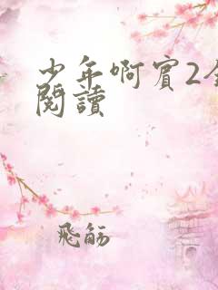 少年啊宾2全文阅读