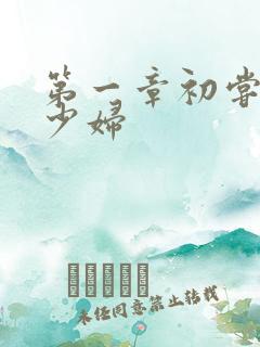 第一章初尝云雨少妇