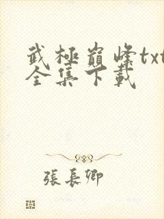 武极巅峰txt全集下载