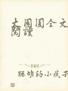 大团圆全文完整阅读