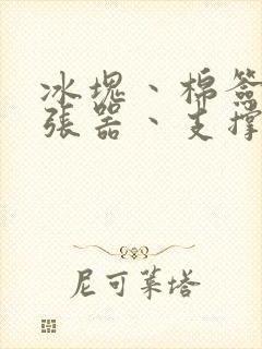 冰块丶棉签丶扩张器丶支撑器