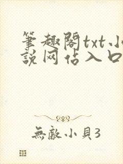 笔趣阁txt小说网站入口