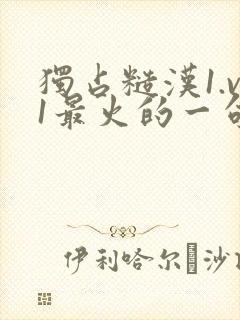 独占糙汉1.v1最火的一句