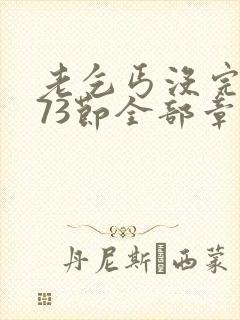 老乞丐没完没了73节全部章节内容