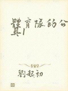 体育队的公用玩具1