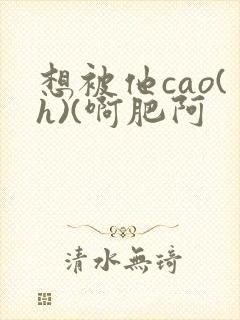 想被他cao(h)(啊肥阿