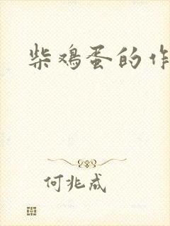 柴鸡蛋的作品