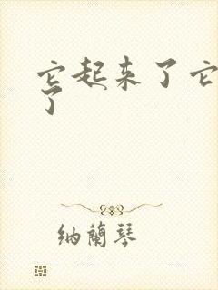 它起来了它想你了