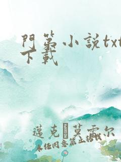 门第小说txt下载