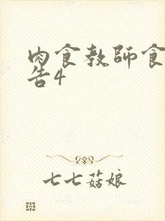 肉食教师食取报告4