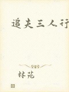 追夫三人行
