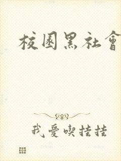 校园黑社会小说