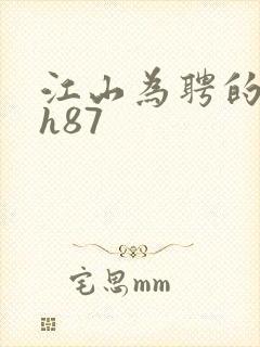 江山为聘的龙椅h87