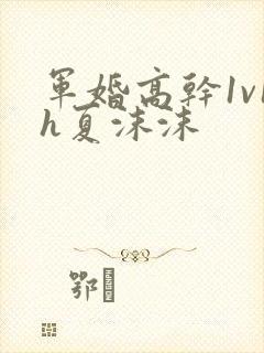 军婚高干1v1h夏沫沫