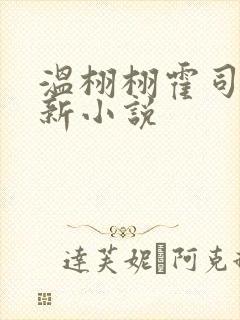 温栩栩霍司爵最新小说