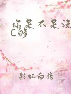 你是不是没有被C够