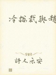 冷总裁与赵大牌